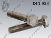 Машинен болт M 6×10-A4-80  DIN 933