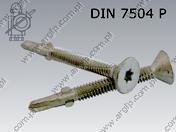 Винтове за дюшеме Tx 6,3×60/15  fl Zn DIN 7504 P